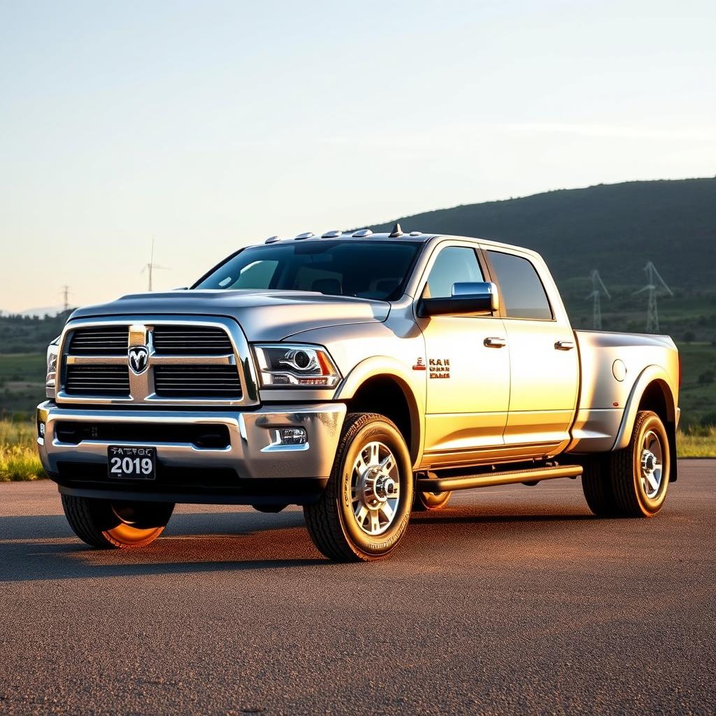 Physical Damage — dually truck