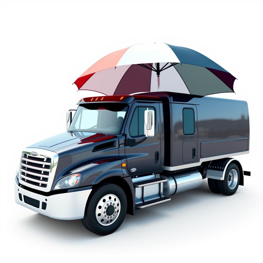 Commercial Umbrella — dually truck